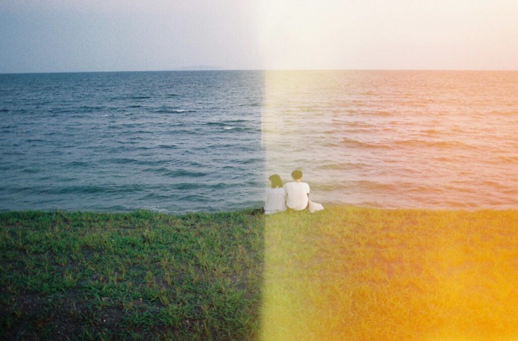 Documentary photography of street scenes in Japan on film