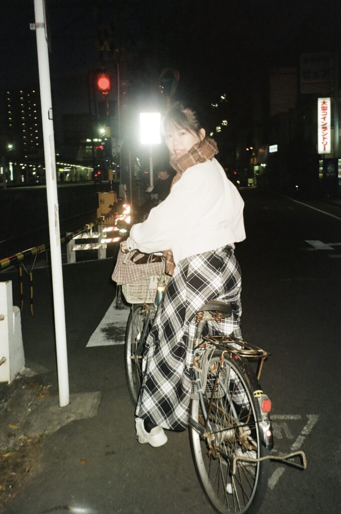 Documentary photography of street scenes in Japan on film