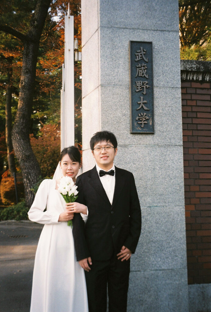 Documentary photography of street scenes in Japan on film
